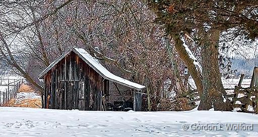 Winter Shed_P1230857.jpg - Photographed near Smiths Falls, Ontario, Canada.